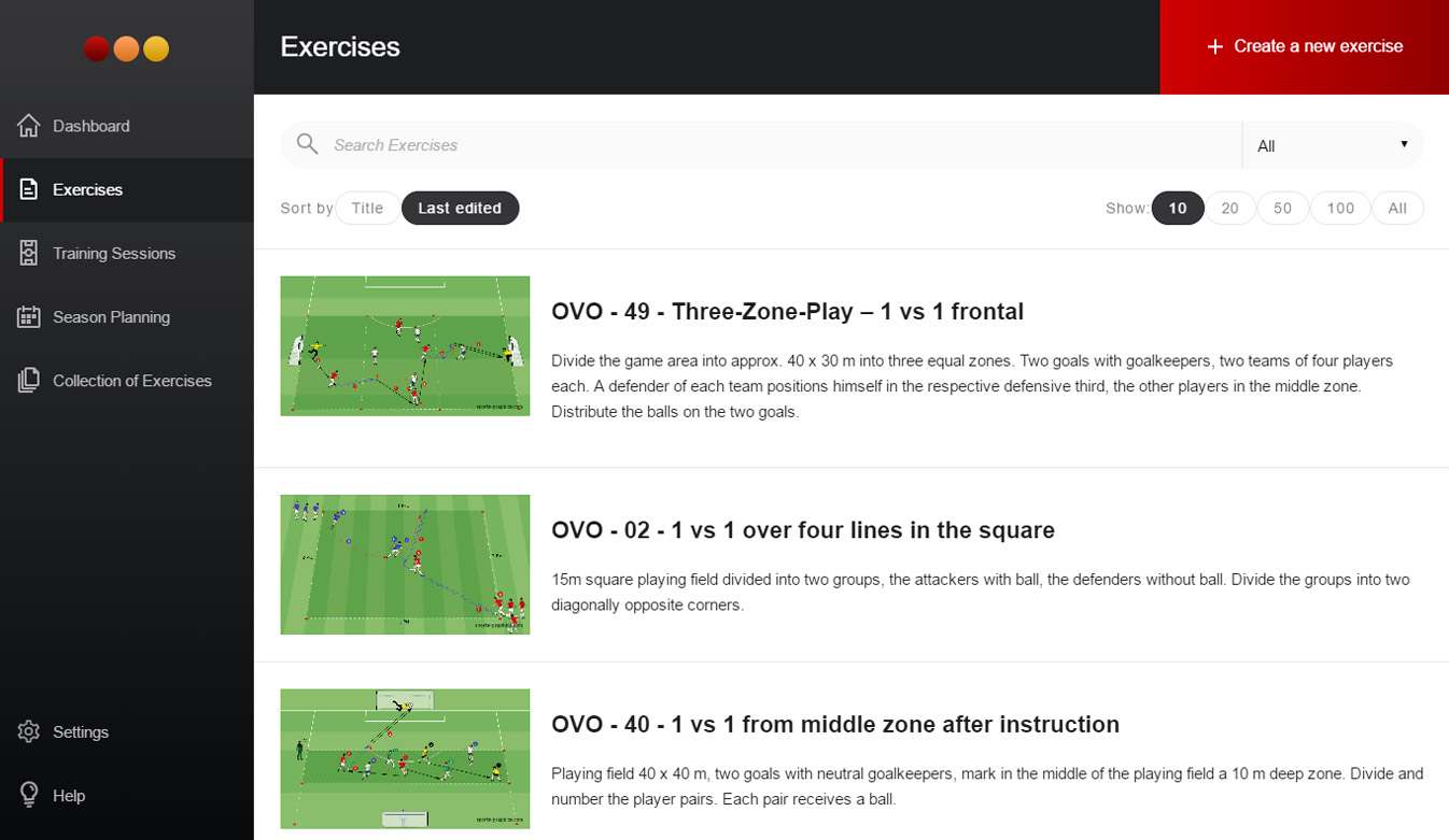 easy Sports Organizer