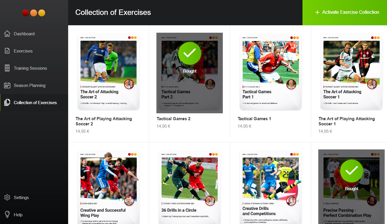 easy Sports Organizer
